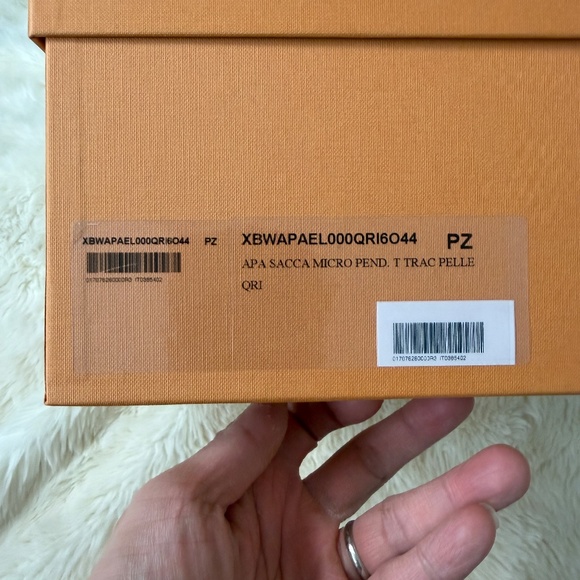 TOD’S APA SACCA Bag in Leather Micro BRAND NEW CREAM COLOR - Picture 4 of 15